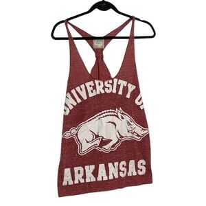 PINK Victoria’s Secret Collegiate Collection tank Arkansas Razorbacks